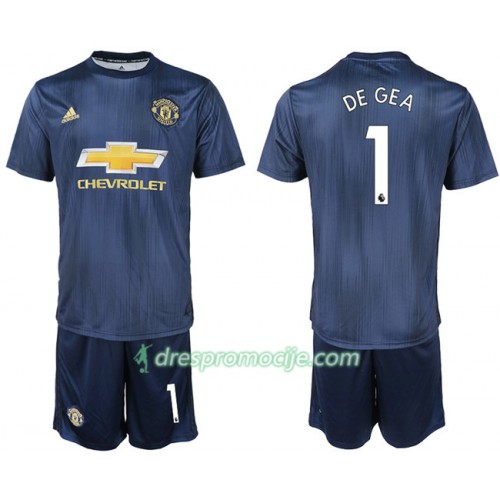 Manchester United Dres DE GEA 1 Dječji Treći 2018/19 Kratkih Rukava Manchester United Dres DE GEA 1 Dječji Treći 2018/19 Kratkih Rukava